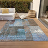 Piper Looms Chantille Abstract ACN1866 Taupe Machine Washable Area Rug Outdoor Lifestyle Image Feature