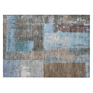 Piper Looms Chantille Abstract ACN1866 Taupe Machine Washable Area Rug Scatter Main Image