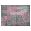 Piper Looms Chantille Abstract ACN1867 Blush Machine Washable Area Rug Scatter Main Image