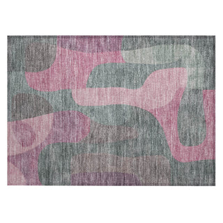 Piper Looms Chantille Abstract ACN1867 Blush Machine Washable Area Rug Scatter Main Image