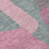 Piper Looms Chantille Abstract ACN1867 Blush Machine Washable Area Rug Swatch Image