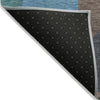 Piper Looms Chantille Abstract ACN1867 Brown Machine Washable Area Rug Backing Image