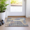 Piper Looms Chantille Abstract ACN1867 Gray Machine Washable Area Rug Scatter Lifestyle Image Feature