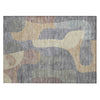 Piper Looms Chantille Abstract ACN1867 Gray Machine Washable Area Rug Scatter Main Image