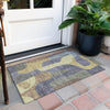 Piper Looms Chantille Abstract ACN1867 Purple Machine Washable Area Rug Scatter Outdoor Lifestyle Image Feature