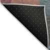 Piper Looms Chantille Abstract ACN1867 Sage Machine Washable Area Rug Backing Image