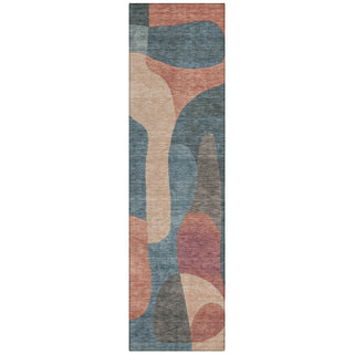 Piper Looms Chantille Abstract ACN1867 Sage Machine Washable Area Rug Runner Main Image