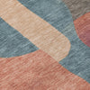 Piper Looms Chantille Abstract ACN1867 Sage Machine Washable Area Rug Swatch Image