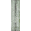 Piper Looms Chantille Stripes ACN1868 Aloe Machine Washable Area Rug Runner Main Image