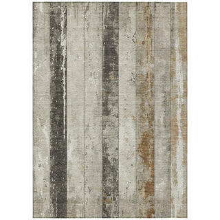 Piper Looms Chantille Stripes ACN1868 Beige Machine Washable Area Rug main image