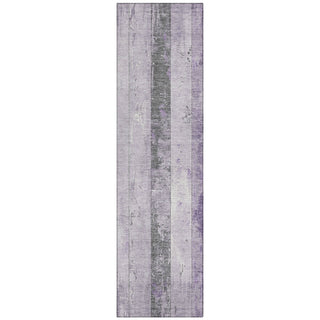 Piper Looms Chantille Stripes ACN1868 Lavender Machine Washable Area Rug Runner Main Image