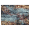Piper Looms Chantille Floral ACN1869 Blue Machine Washable Area Rug Scatter Main Image