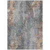 Piper Looms Chantille Floral ACN1869 Gray Machine Washable Area Rug main image