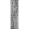 Piper Looms Chantille Floral ACN1869 Gray Machine Washable Area Rug Runner Main Image