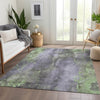 Piper Looms Chantille Floral ACN1869 Lavender Machine Washable Area Rug Lifestyle Image Feature