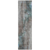 Piper Looms Chantille Floral ACN1869 Taupe Machine Washable Area Rug Runner Main Image