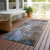 Piper Looms Chantille Abstract ACN1870 Brown Machine Washable Area Rug Runner Outdoor Lifestyle Image Feature