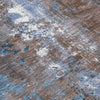 Piper Looms Chantille Abstract ACN1870 Brown Machine Washable Area Rug Swatch Image