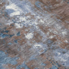 Piper Looms Chantille Abstract ACN1870 Coffee Machine Washable Area Rug Swatch Image