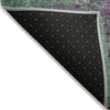 Piper Looms Chantille Abstract ACN1870 Emerald Machine Washable Area Rug Backing Image