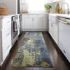 Piper Looms Chantille Abstract ACN1870 Khaki Machine Washable Area Rug Runner Lifestyle Image Feature