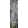 Piper Looms Chantille Abstract ACN1870 Khaki Machine Washable Area Rug Runner Main Image