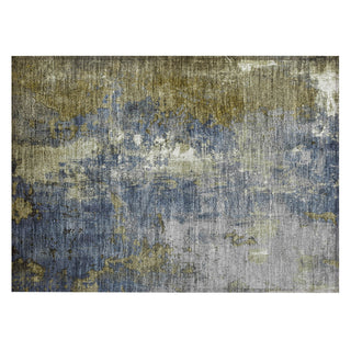Piper Looms Chantille Abstract ACN1870 Khaki Machine Washable Area Rug Scatter Main Image
