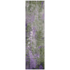 Piper Looms Chantille Abstract ACN1870 Olive Machine Washable Area Rug Runner Main Image
