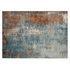 Piper Looms Chantille Abstract ACN1870 Teal Machine Washable Area Rug Scatter Main Image