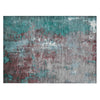 Piper Looms Chantille Abstract ACN1870 Turquoise Machine Washable Area Rug Scatter Main Image