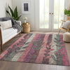 Piper Looms Chantille Floral ACN1871 Blush Machine Washable Area Rug Lifestyle Image Feature