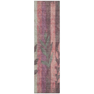 Piper Looms Chantille Floral ACN1871 Blush Machine Washable Area Rug Runner Main Image