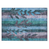 Piper Looms Chantille Floral ACN1871 Denim Machine Washable Area Rug Scatter Main Image