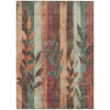 Piper Looms Chantille Floral ACN1871 Terracotta Machine Washable Area Rug main image