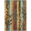 Piper Looms Chantille Floral ACN1871 Wheat Machine Washable Area Rug main image