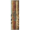Piper Looms Chantille Floral ACN1871 Wheat Machine Washable Area Rug Runner Main Image