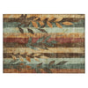 Piper Looms Chantille Floral ACN1871 Wheat Machine Washable Area Rug Scatter Main Image