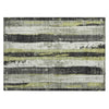 Piper Looms Chantille Stripes ACN1872 Aloe Machine Washable Area Rug Scatter Main Image