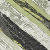 Piper Looms Chantille Stripes ACN1872 Aloe Machine Washable Area Rug Swatch Image