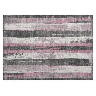 Piper Looms Chantille Stripes ACN1872 Blush Machine Washable Area Rug Scatter Main Image
