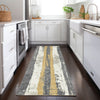 Piper Looms Chantille Stripes ACN1872 Gold Machine Washable Area Rug Runner Lifestyle Image Feature