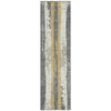 Piper Looms Chantille Stripes ACN1872 Gold Machine Washable Area Rug Runner Main Image