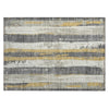 Piper Looms Chantille Stripes ACN1872 Gold Machine Washable Area Rug Scatter Main Image