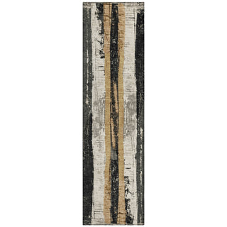 Piper Looms Chantille Stripes ACN1872 Taupe Machine Washable Area Rug Runner Main Image