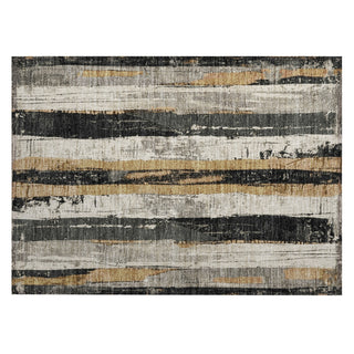 Piper Looms Chantille Stripes ACN1872 Taupe Machine Washable Area Rug Scatter Main Image