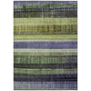 Piper Looms Chantille Stripes ACN1873 Aloe Machine Washable Area Rug main image