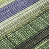 Piper Looms Chantille Stripes ACN1873 Aloe Machine Washable Area Rug Swatch Image