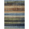 Piper Looms Chantille Stripes ACN1873 Blue Machine Washable Area Rug main image