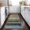 Piper Looms Chantille Stripes ACN1873 Blue Machine Washable Area Rug Runner Lifestyle Image Feature