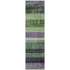 Piper Looms Chantille Stripes ACN1873 Purple Machine Washable Area Rug Runner Main Image